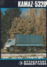 Brochure Truck USSR Kamaz 5320