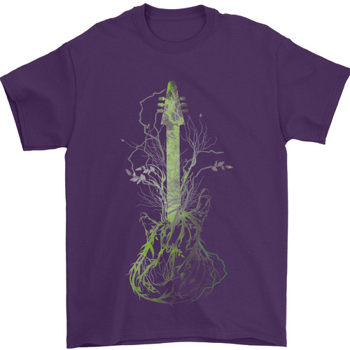 Green guitar tree - green,