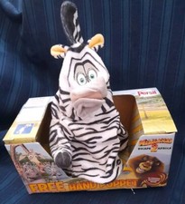 Madagascar Marty The Zebra Hand Puppet From Persil In Original Box