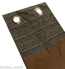 CHENILLE CUFF CHOCOLATE EYELET
