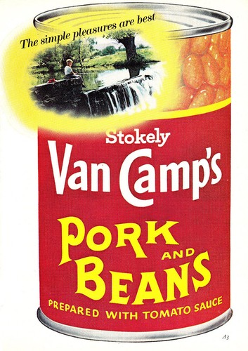 1968 van camp pork and - pork,