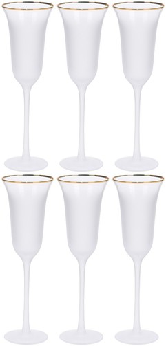 Set champagne glasses - of,
