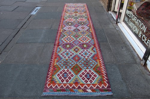 Vintage kilim traditional hand - kilim,