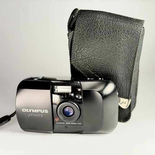 Film camera olympus mju - film,