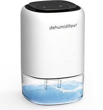 Electric Dehumidifier Q4 36W Portable for Bathroom Bedroom Wardrobe Home White