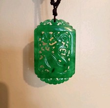 Chinese Jadeite Jade Pendant