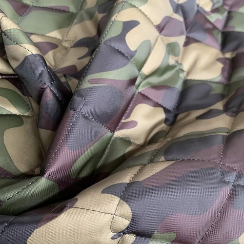 Quilted fabric diamond - quilted,
