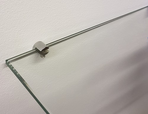 Polished chrome small - polished, glass
