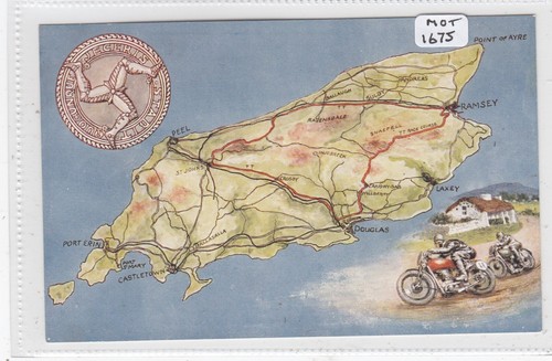 Isle man map tt - isle,