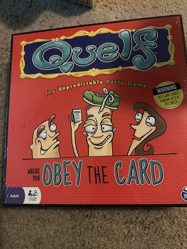 Quelf unpredictable party game - quelf,