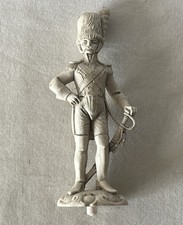 Vintage Plastic Napoleonic French Toy Soldier 420 Unpainted No Base #R178