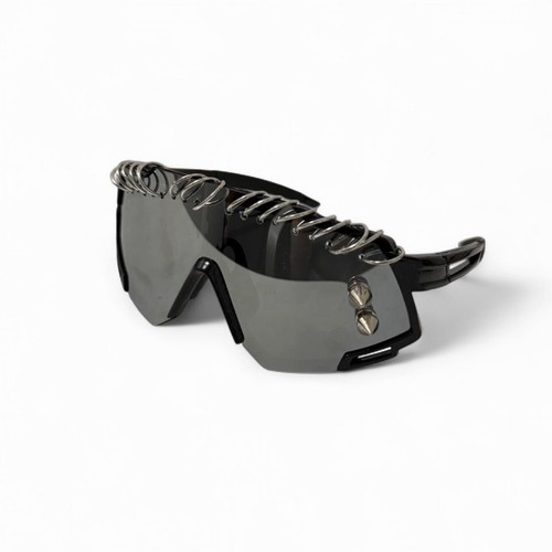 Y2k punk cyber shield - y2k,
