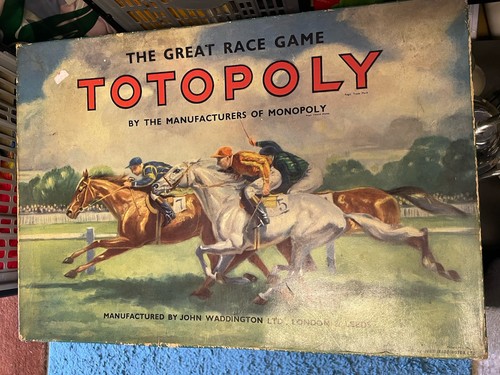Totopoly board game - -, vintage