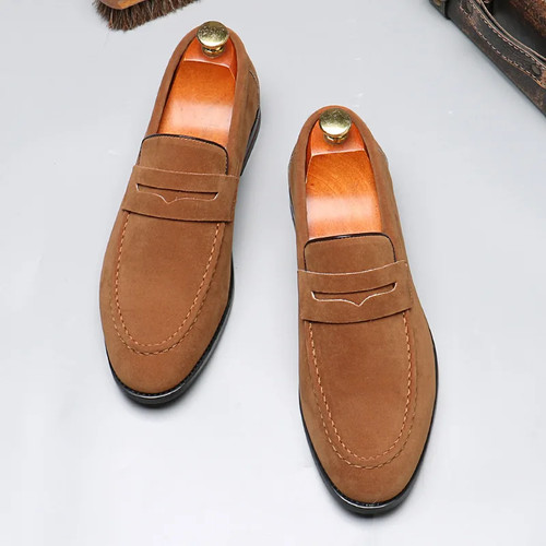 Men casual suede - men's,