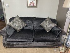 Laura Ashley Pair Of Hertford Sofas With Foot Stool
