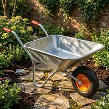 65L Garden Wheelbarrow Heavy