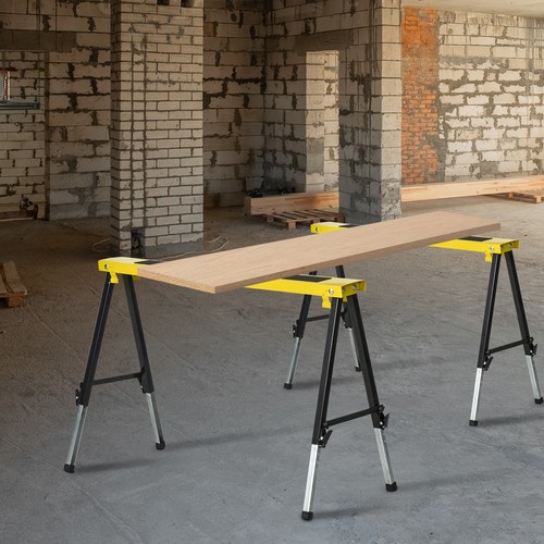 Set foldable saw horse - 2,