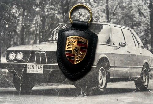 One genuine porsche keyring - porsche,
