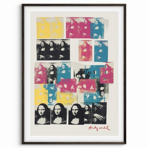 Andy warhol signed colored - andy,