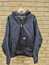 Carhartt Black Active Workwear Jacket LARGE MENS New Without Tags Coat Winter