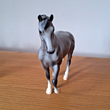 Breyer Dappled Grey Warmblood Stallion. Classic 1:12 Model Horse