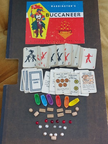 Vintage buccaneer board game - vintage,