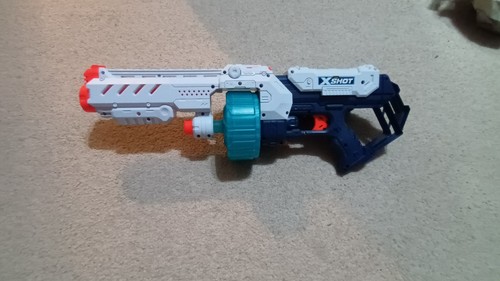 Nerf shot with bullets - with,