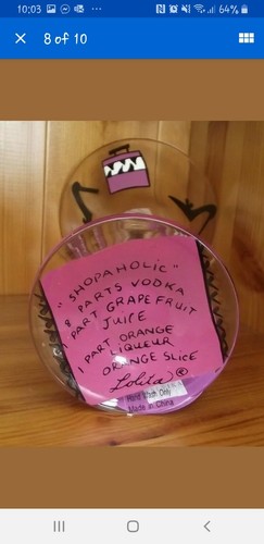 Lolita martini glass