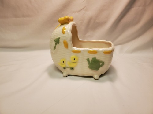 Baby bassinet ceramic - baby, planter