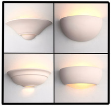 Wall Light Unglazed Uplight