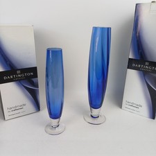 2x Dartington Crystal Stem