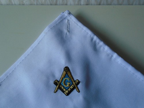 Masonic dinner napkin - masonic,