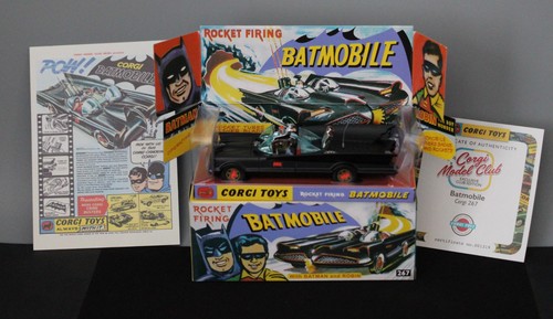 Corgi 267 batmobile matt - matt, black