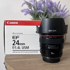 Canon EF 24mm F1.4 L USM lens