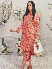 Amna Sohail designer salwar kameez Linen Print Serina 2 piece