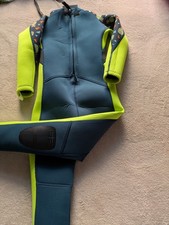 Boy Neoprene Wetsuit Full Body Diving Swimsuit Age 7-8, Surf, Beach Swimming Kid