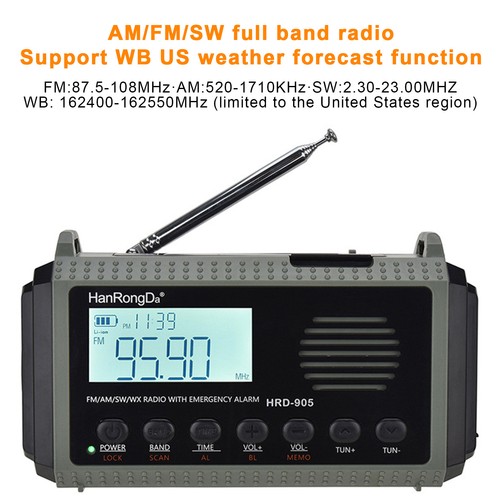 Hanrongda hrd 905 all band - hanrongda, all-band
