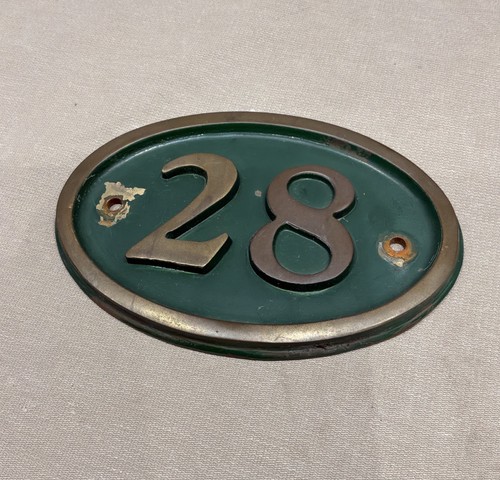 House number sign - sign, 28