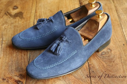 Russell bromley blue suede - russell,