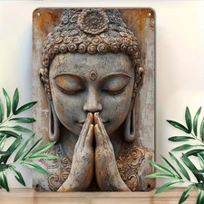 Buddha Wall Plaque 2D Flat