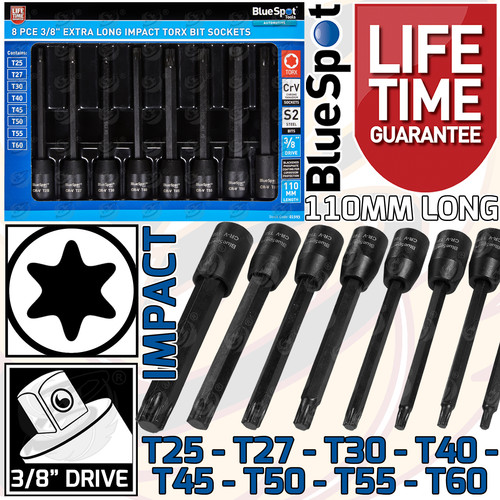 Extra long impact torx bit - long,