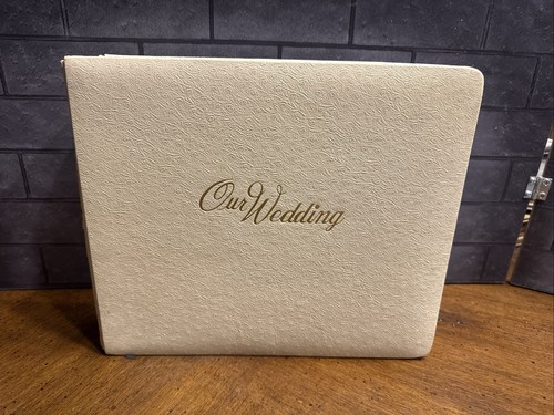 Vintage wedding album - vintage,
