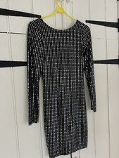 Lipsy Party Dress  Black and