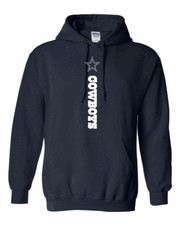Dallas Cowboys Vertical Hoodie
