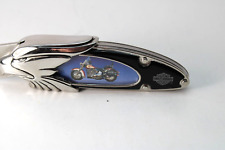 Vintage Harley Davidson Heritage Softail Collector Knife with Case Franklin Mint