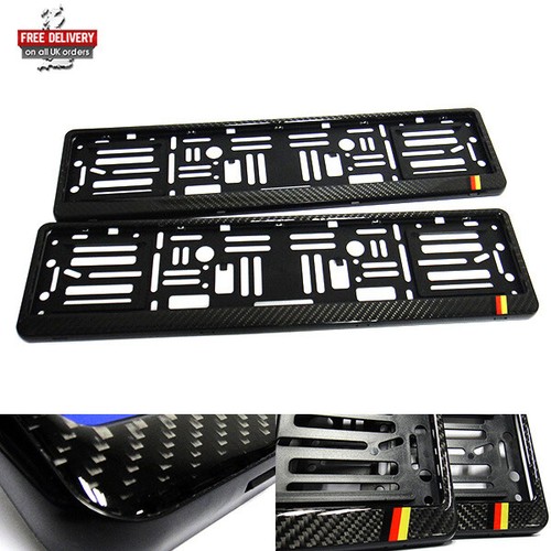 Genuine carbon fibre number - 2x,