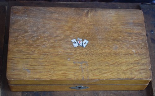 Vintage french boulle wooden - vintage,