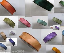 Satin Bias Binding 25mm Wide * 27 colours * 3 And 5 Metre Lengths 