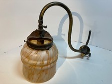 Antique Victorian gas wall