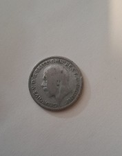 1935 George V Sixpence Silver